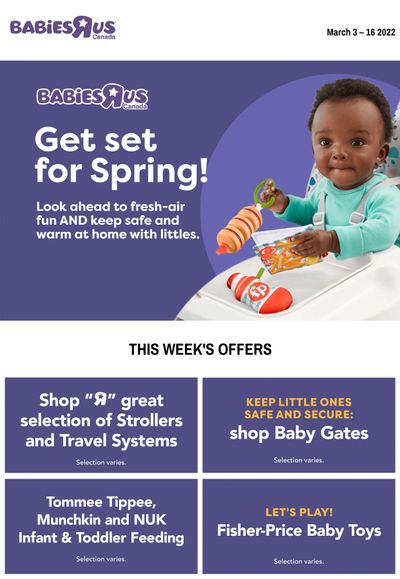 Babies R Us Flyer March 3 to 16