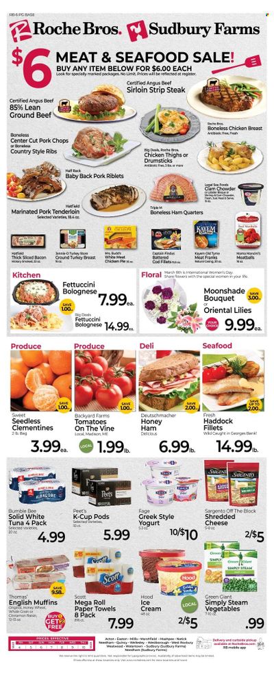 Roche Bros. (MA) Weekly Ad Flyer March 4 to March 11