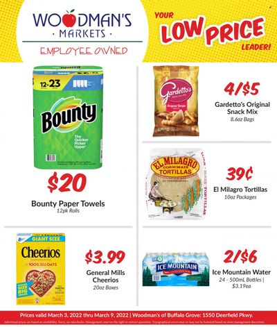 Woodman's Markets (IL, WI) Weekly Ad Flyer March 4 to March 11