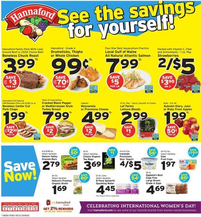 Hannaford (ME) Weekly Ad Flyer March 4 to March 11