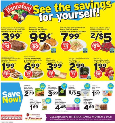 Hannaford (NH) Weekly Ad Flyer March 4 to March 11