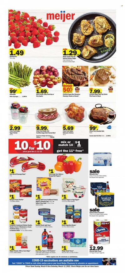 Meijer (MI) Weekly Ad Flyer March 4 to March 11