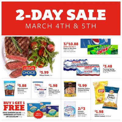 Fareway (IA) Weekly Ad Flyer March 6 to March 13