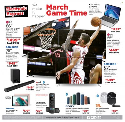 Electronic Express (AL, TN) Weekly Ad Flyer March 6 to March 13