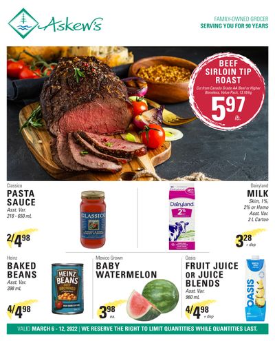 Askews Foods Flyer March 6 to 12