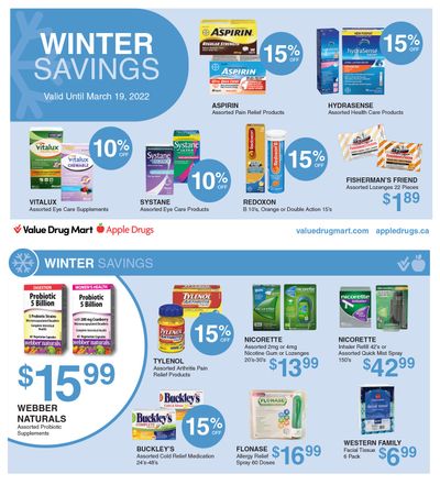 Apple Drugs Flyer March 6 to 19