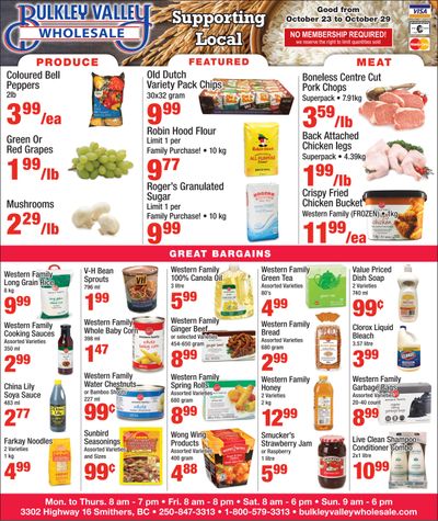 Bulkley Valley Wholesale Flyer October 23 to 29