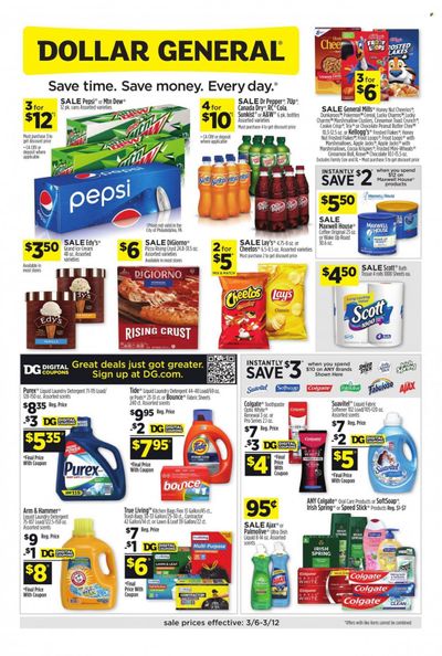 Dollar General (GA, KY, OH, VA) Weekly Ad Flyer March 7 to March 14