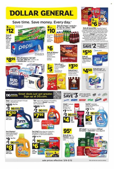 Dollar General (AL) Weekly Ad Flyer March 7 to March 14