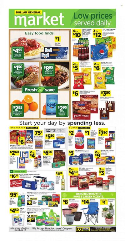 Dollar General (LA) Weekly Ad Flyer March 7 to March 14