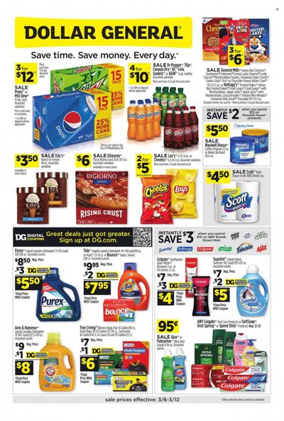 Dollar General (LA) Weekly Ad Flyer March 7 to March 14