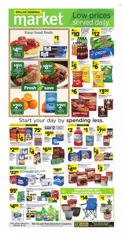 Dollar General (OK) Weekly Ad Flyer March 7 to March 14