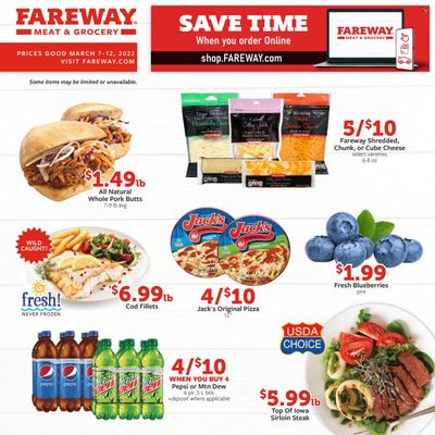 Fareway (IA) Weekly Ad Flyer March 7 to March 14