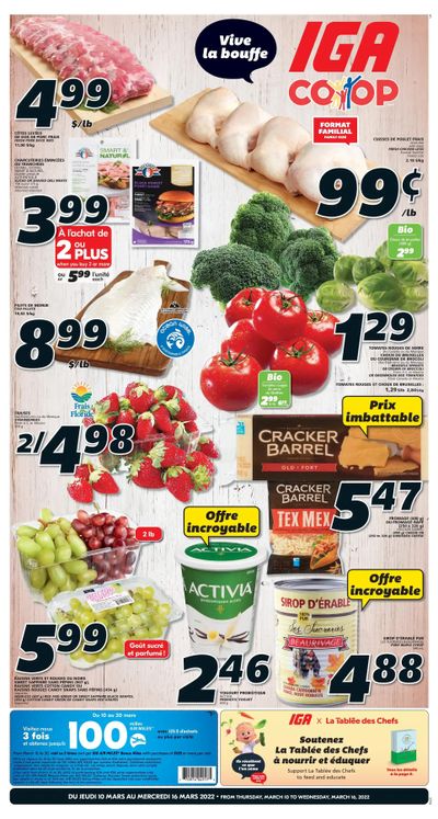 IGA (NB) Flyer March 10 to 16