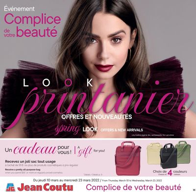 Jean Coutu (QC) Cosmetics Insert March 10 to 23