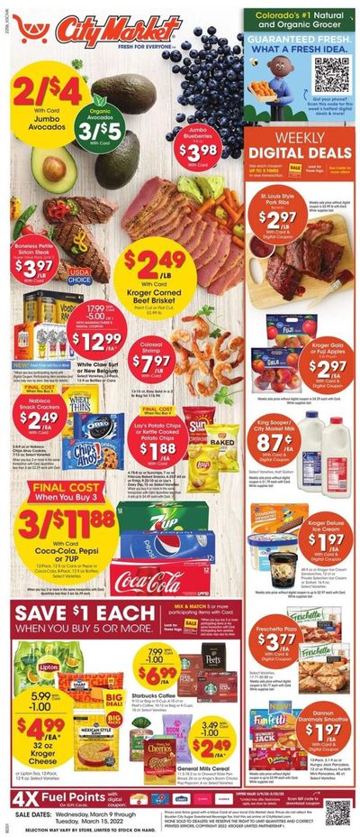 City Market (CO, UT, WY) Weekly Ad Flyer March 8 to March 15