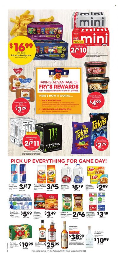 Fry’s (AZ) Weekly Ad Flyer March 8 to March 15