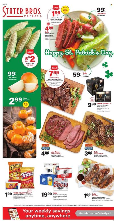 Stater Bros. (CA) Weekly Ad Flyer March 8 to March 15