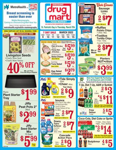 Discount Drug Mart (OH) Weekly Ad Flyer March 8 to March 15