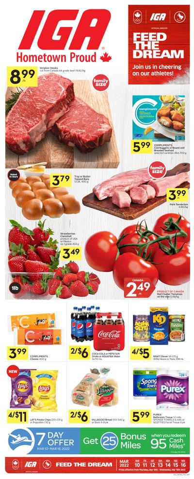 IGA (West) Flyer March 10 to 16