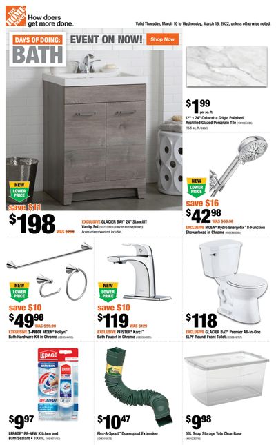 Home Depot (ON) Flyer March 10 to 16