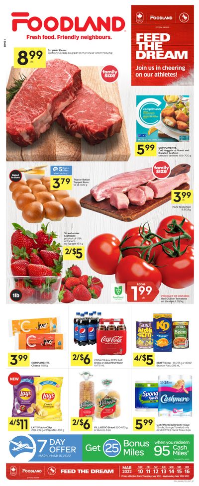Foodland (ON) Flyer March 10 to 16