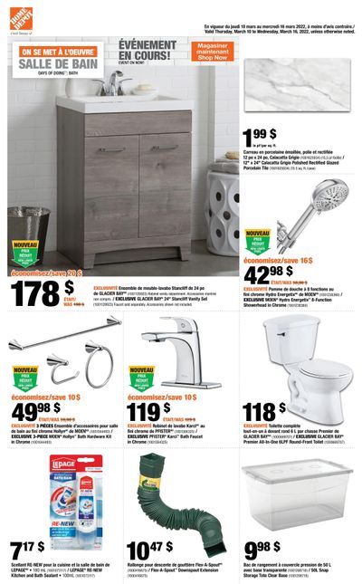 Home Depot (QC) Flyer March 10 to 16