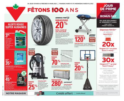 Canadian Tire (QC) Flyer March 10 to 16