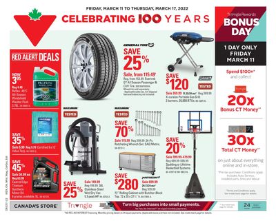 Canadian Tire (West) Flyer March 11 to 17 Canadian Tire (West) Flyer March 11 to 17