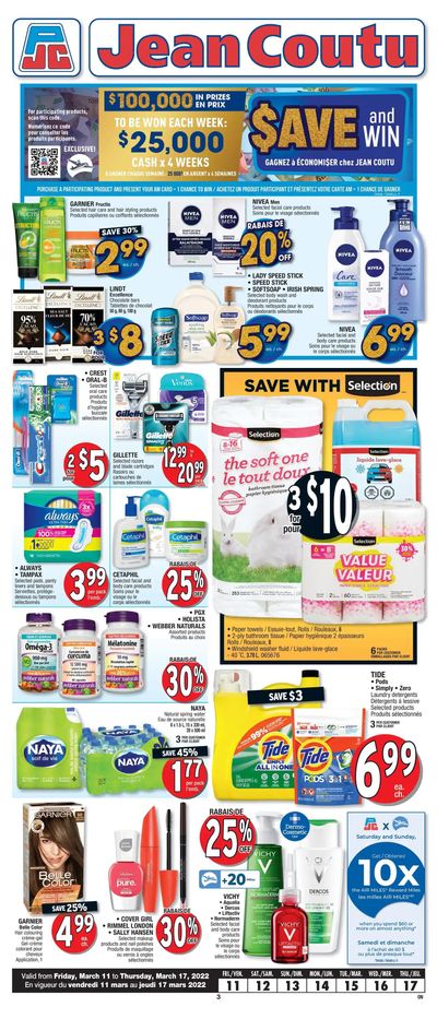 Jean Coutu (ON) Flyer March 11 to 17