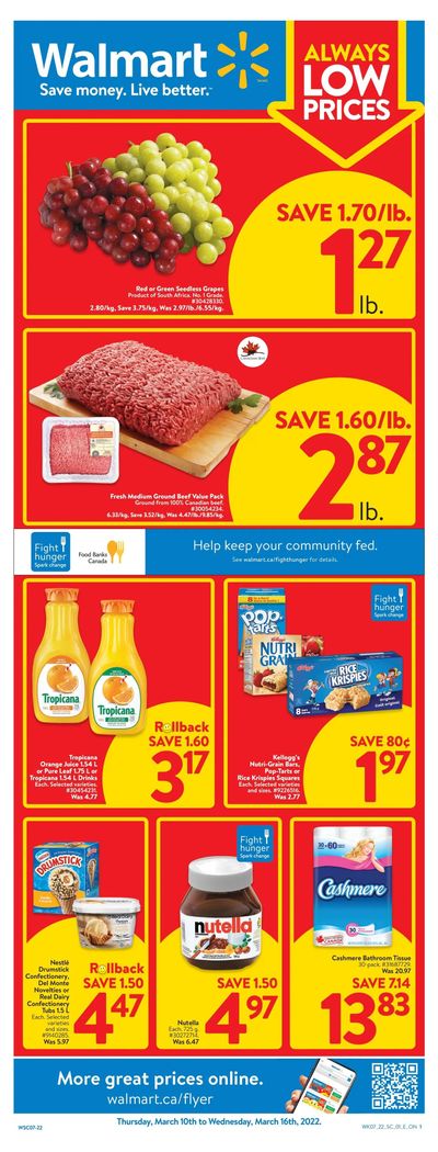 Walmart (ON) Flyer March 10 to 16