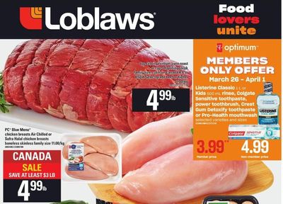 Loblaws Ontario Flyer Deal March 26th – April 1st