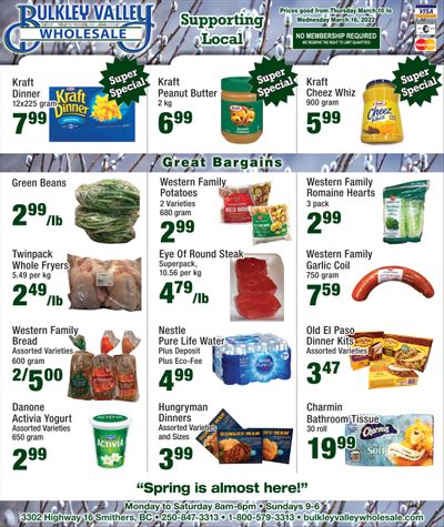 Bulkley Valley Wholesale Flyer March 10 to 16