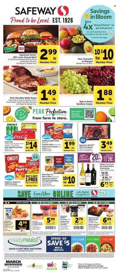 Safeway (AZ, CA, CO, HI, MD, NE, OR, VA, WA) Weekly Ad Flyer March 10 to March 17