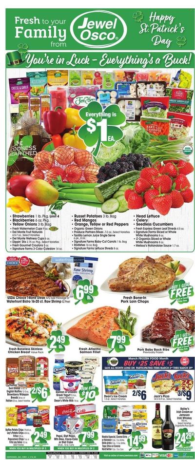 Jewel Osco (IN) Weekly Ad Flyer March 10 to March 17