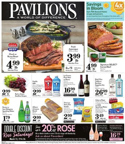 Pavilions (CA) Weekly Ad Flyer March 10 to March 17