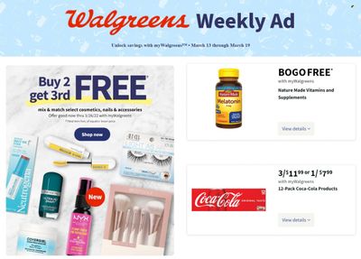 Walgreens Weekly Ad Flyer March 10 to March 17