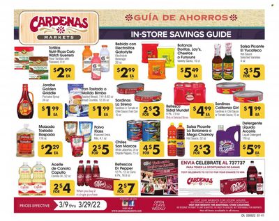 Cardenas (CA, NV) Weekly Ad Flyer March 10 to March 17
