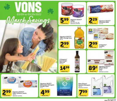 Vons (CA) Weekly Ad Flyer March 10 to March 17