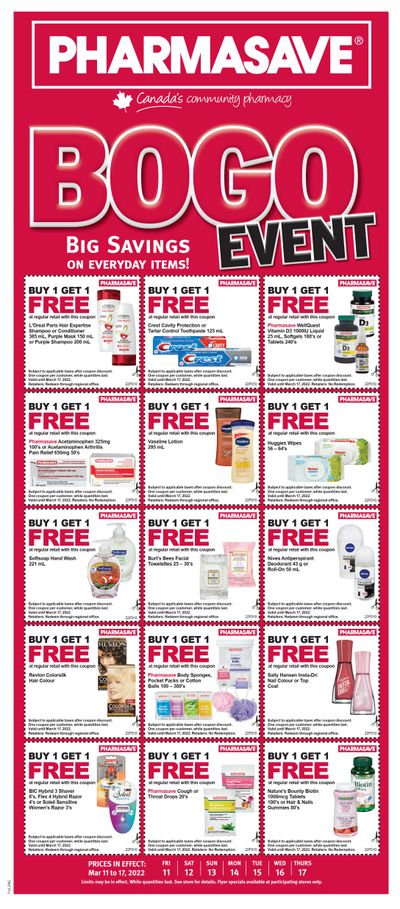 Pharmasave (Atlantic) Flyer March 11 to 17