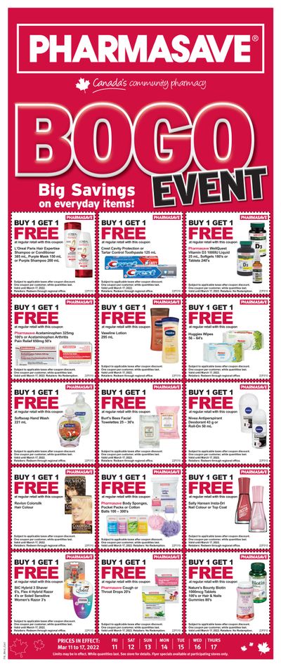 Pharmasave (West) Flyer March 11 to 17
