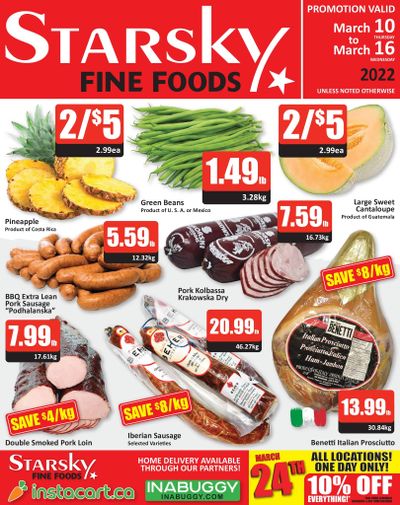 Starsky Foods Flyer March 10 to 16