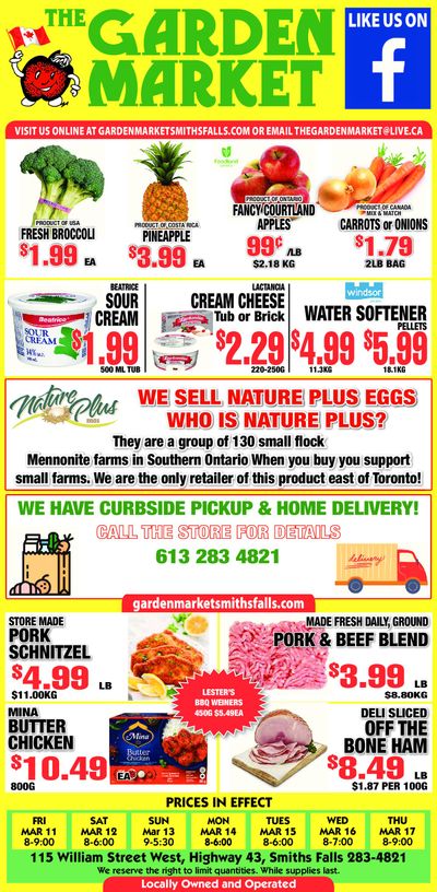 The Garden Market Flyer March 11 to 17
