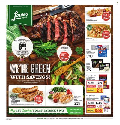 Lowes Foods (NC, SC) Weekly Ad Flyer March 10 to March 17