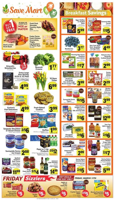Save Mart (CA, NV) Weekly Ad Flyer March 10 to March 17