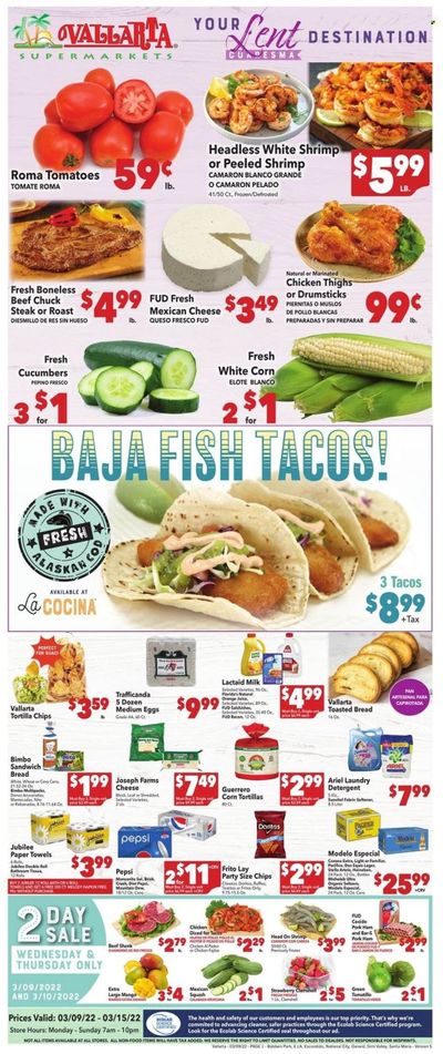 Vallarta (CA) Weekly Ad Flyer March 10 to March 17