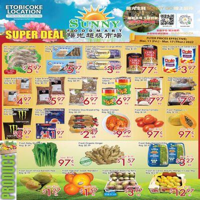 Sunny Foodmart (Etobicoke) Flyer March 11 to 17