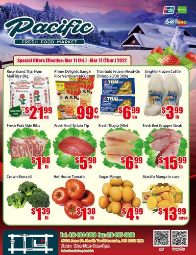 Pacific Fresh Food Market (North York) Flyer March 11 to 17