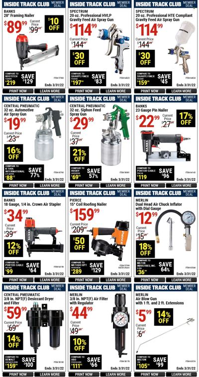 Harbor Freight Weekly Ad Flyer March 10 to March 17