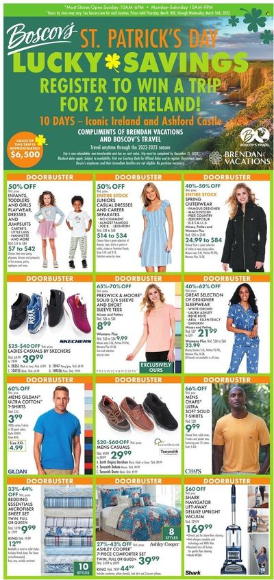 Boscov's (CT, DE, MD, NJ, NY, PA) Weekly Ad Flyer March 10 to March 17